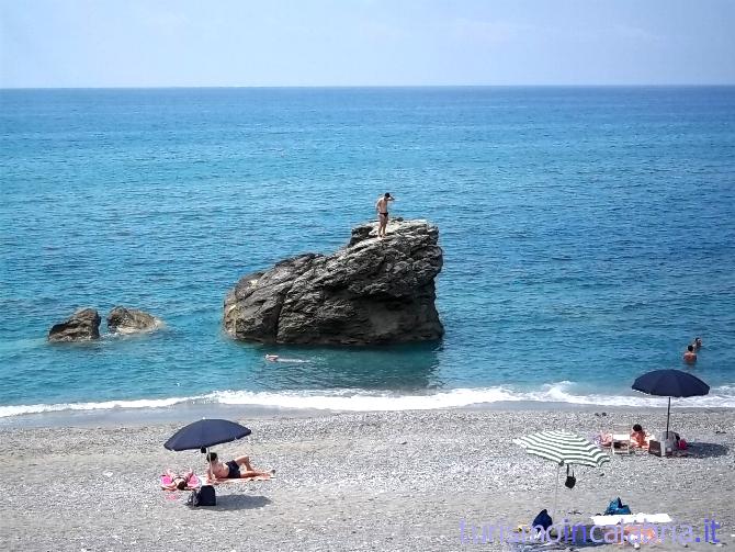 Scoglio a Coreca di Amantea