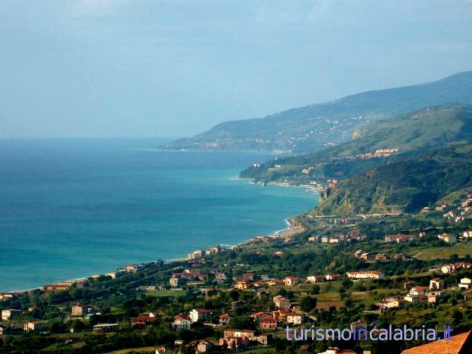 Panorama da Fuscaldo sulla Marina 