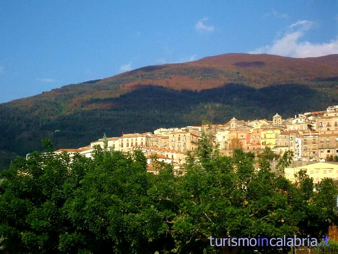 Panoramica su Fuscaldo Paese