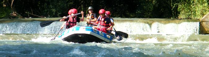 Rafting in Calabria sul Fiume Lao