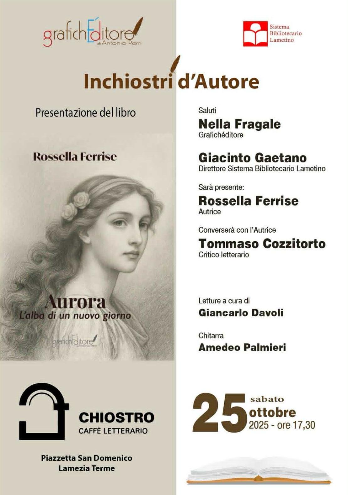Presentazione del Libro Aurora L'alba di un nuovo giorno